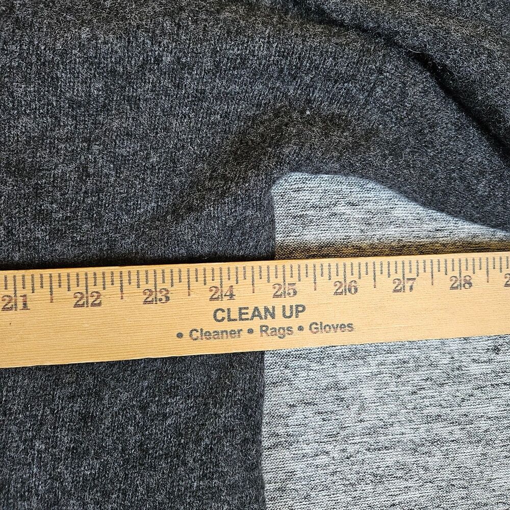 Patagonia Grey Cardigan Sweater Cashmere and Wool Size Large Women's Button Up - Picture 5 of 6